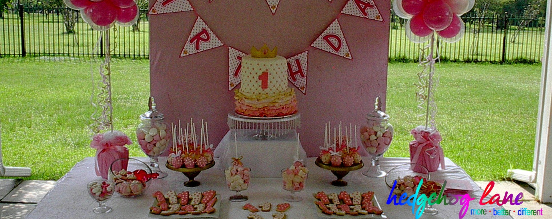 First Birthday Dessert Table